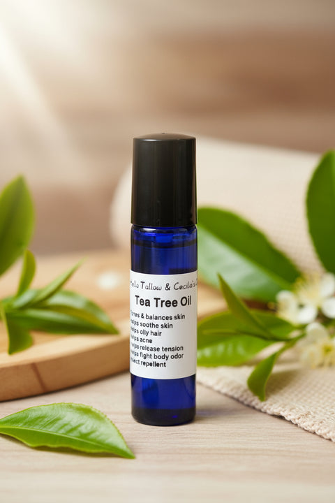 Tea Tree Oil Roll On  By Hello Tallow