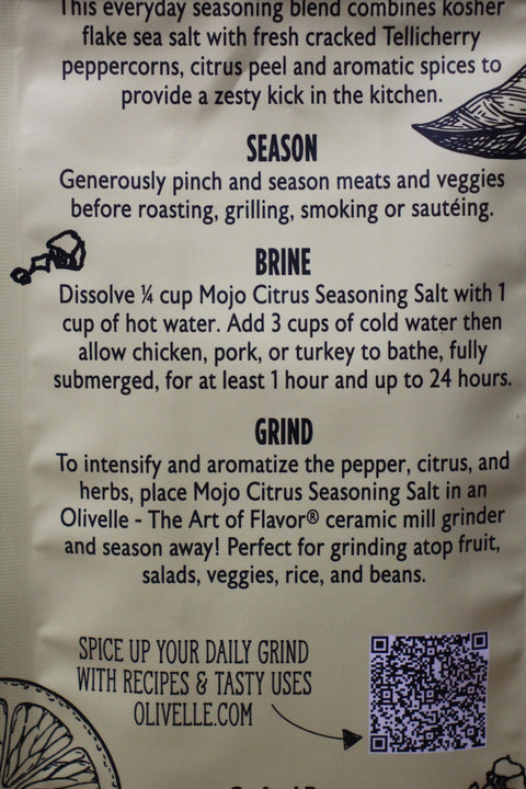 Olivelle Mojo Citrus Seasoning Salt