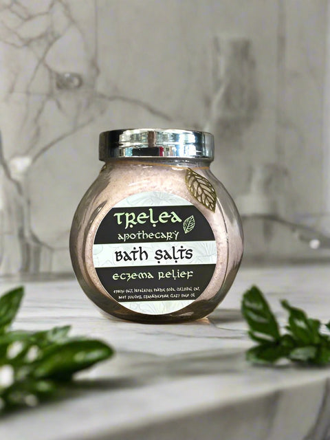 Eczema Relief Bath Salts by Trelea Apothecary