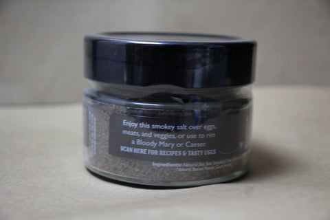 Smokey Bacon Infused Sea Salt by Olivelle