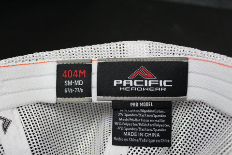 Flexfit S/MD Orange White Tiger Patch Mesh Back Hat