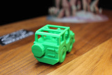 Load image into Gallery viewer, 3-D Printed Green Offroad Vehicle by AMLinspirations Toys
