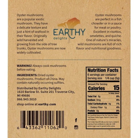 Oyster Mushrooms Dried