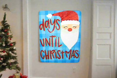 Holiday Countdown Sign by June Bug Creations