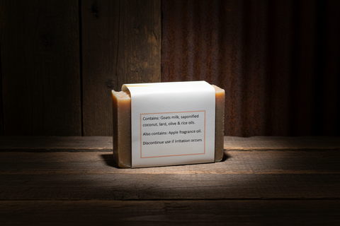 Nellies Natural Soap Apple Spice Goat Milk Soap
