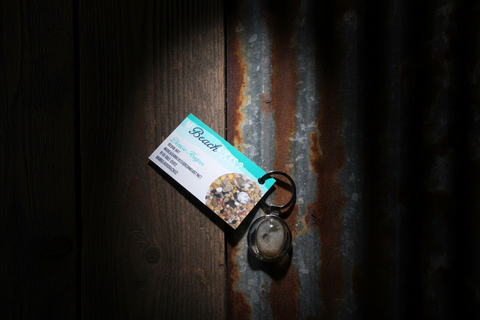 Petoskey Keychain by MI Beach Rocks
