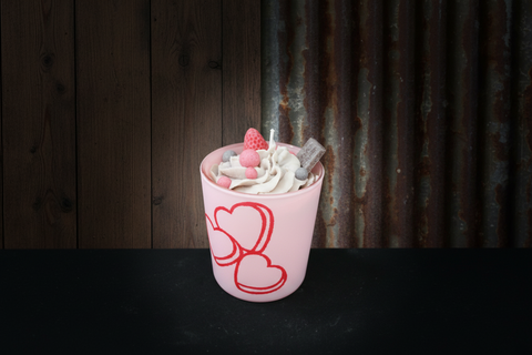 Chocolate Strawberry Whip Candle