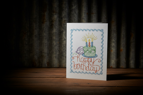 Birthday Cake Candle Card by Suki Bs Creations