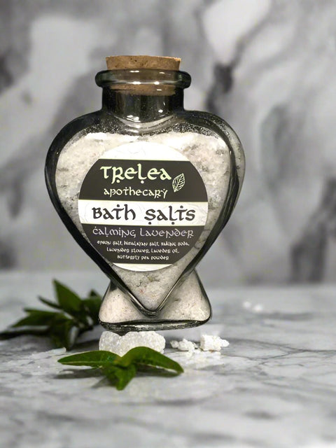 Calming Lavender Bath Salts by Trelea Apothecary