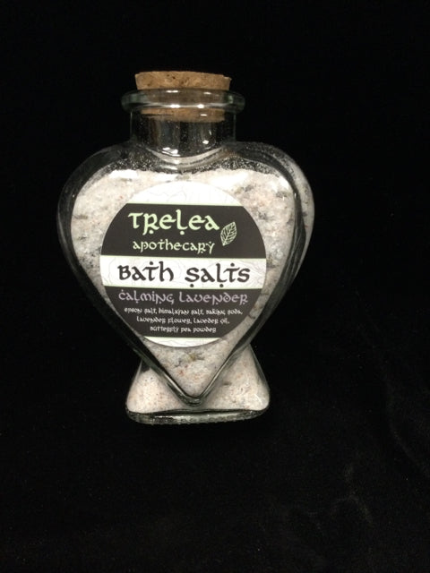 Calming Lavender Bath Salts by Trelea Apothecary