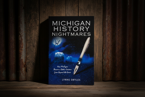 Michigan History Nightmares Blue