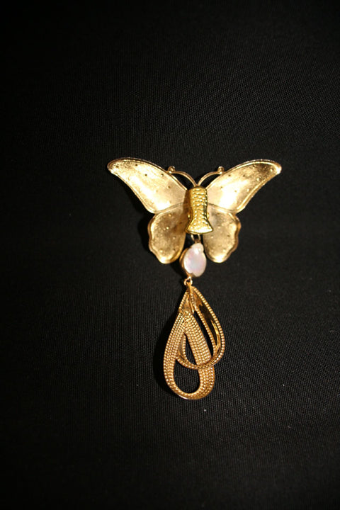 Gold Butterfly Clip Jewelry by Boho Bling