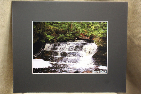 Genna Card Upper Hungarian Falls Nature Print