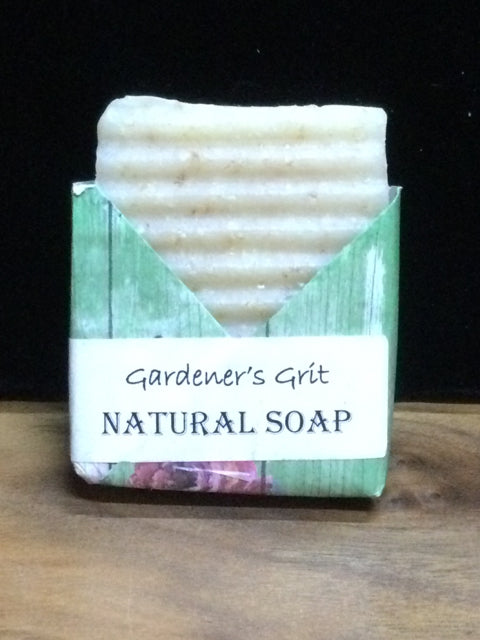 Natural Handmade Gardner's Grit Soap by Joellen Clark