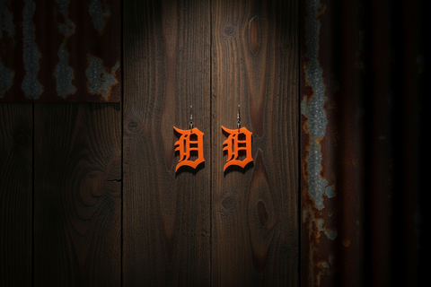 Detroit Tigers - Harding Made Acrylic Earrings