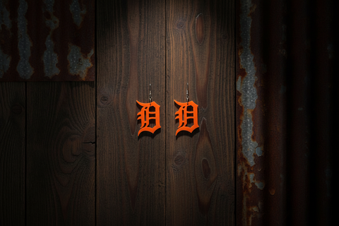 Detroit Tigers - Harding Made Acrylic Earrings