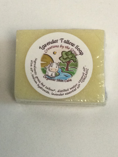 Lavender Tallow Soap by Creations by the Creek