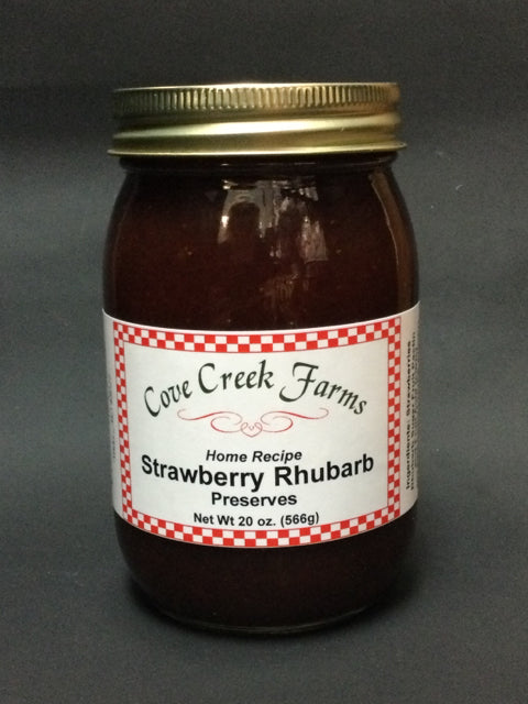 Strawberry Rhubarb Preserves by Cove Creek Farms