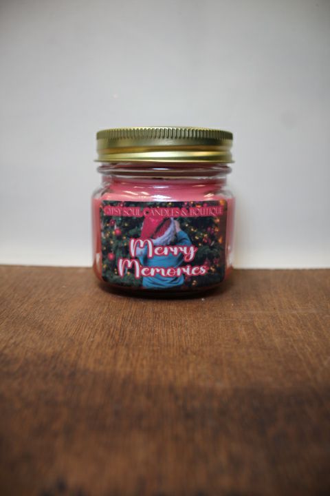 Merry Memories Wood Wick 6oz Candle by Gypsy Soul