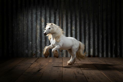 Genna Card Photography Highland Sprint Horse in Motion