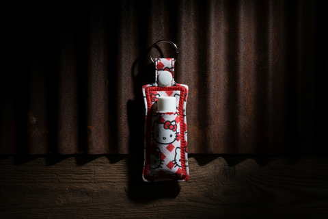 Hello Kitty  Lip Balm Holder by Stitching Critters