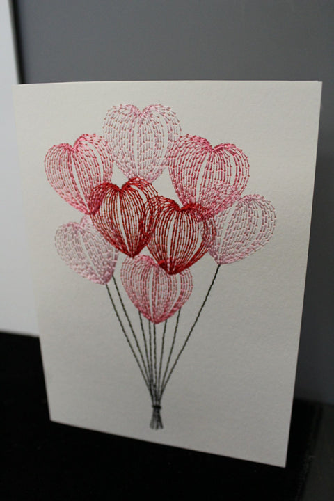Feel the Love Greeting Card by Suki Bs Creations