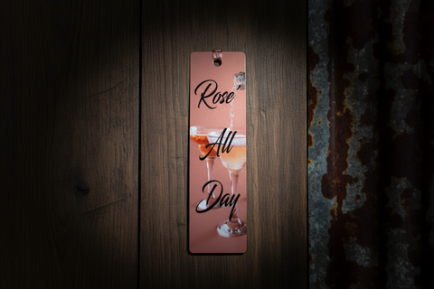Rose Gold "Rosé All Day" Bookmark by Gypsy Soul
