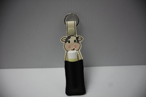 Cow Lip Balm Holder by Stitching Critters