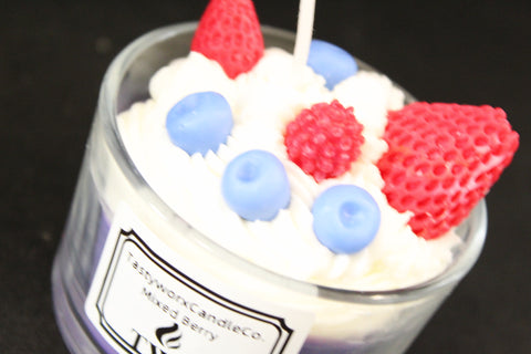 Scent Mixed Berry Regular TastyWorxCandleCo Soy Candles