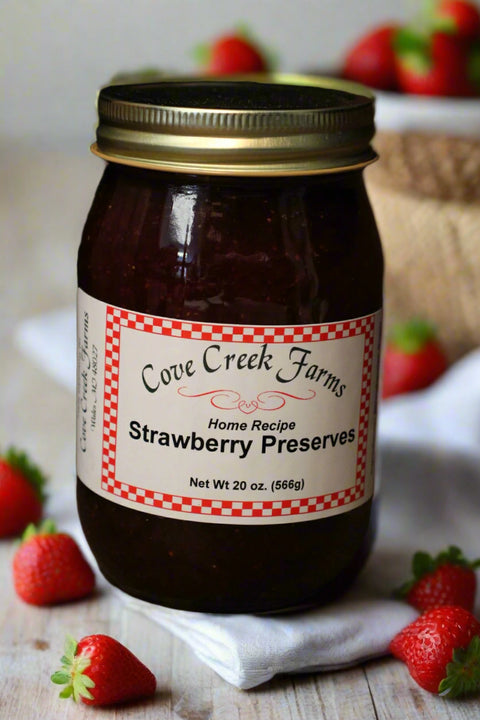 Strawberry Preserves by Cove Creek Farms