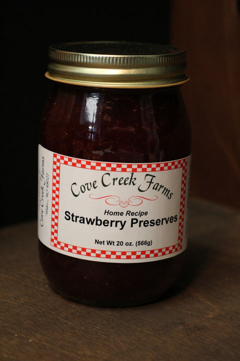 Strawberry Preserves by Cove Creek Farms