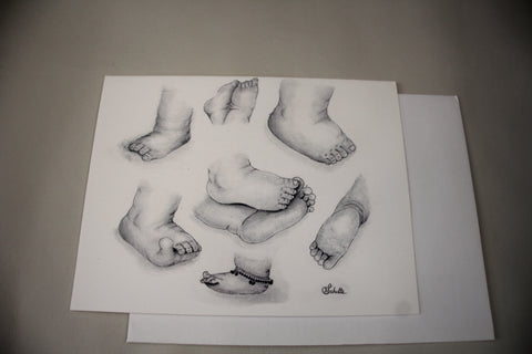 Twinkle Toes Card by Carol Schulte