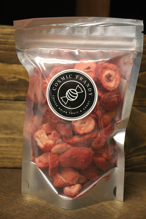 Freeze Dried Organic Strawberries by Cosmic Frandy