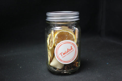 Twisted Craft Cocktails Hot Toddy Infusion Jar