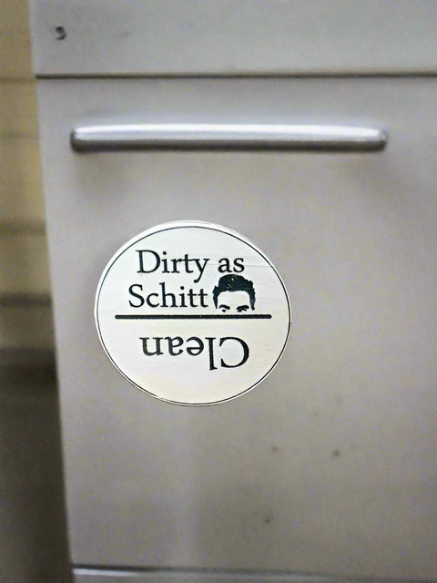 Dishwasher Magnet Tag by Ravaged Barn