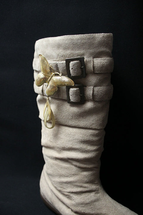 Gold Butterfly Clip Jewelry by Boho Bling