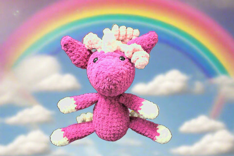 Raspberry Unicorn Plushie