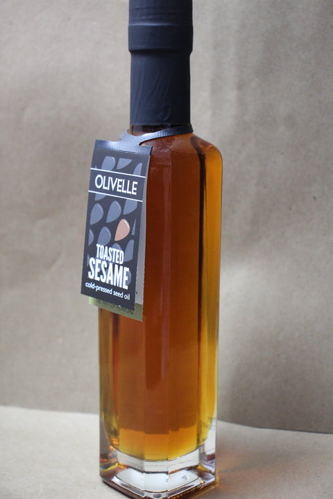 Toasted Sesame Cold Pressed Seed Oil by Olivelle