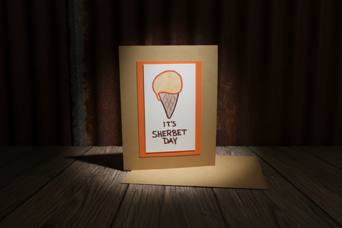Its Sherbert Day Card