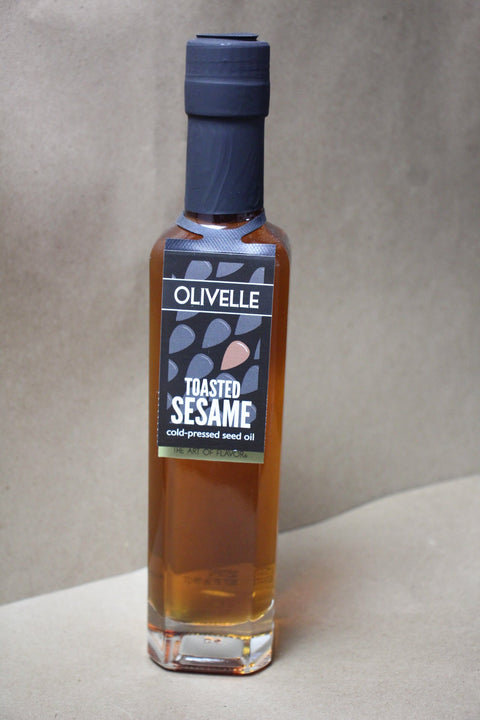 Toasted Sesame Cold Pressed Seed Oil by Olivelle