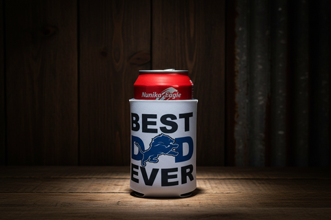 Best Dad Ever Coozie by Ravaged Barn