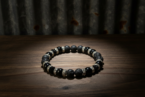 Black Lava Stone Diffuser Bracelet