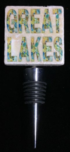 Great Lakes Wine Stopper by Ravaged Barn