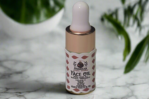 Botanica Rose Hip Face Oil with Rose Gold Dropper Cap – Travel Size