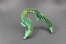 Load image into Gallery viewer, 14.5 Inch 3-D Printed Green &amp; Yellow Dragon by AMLinspirations
