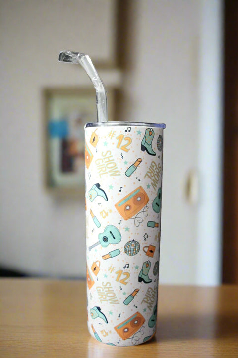 Pop Star 20 oz Tumbler by June Bug Creations