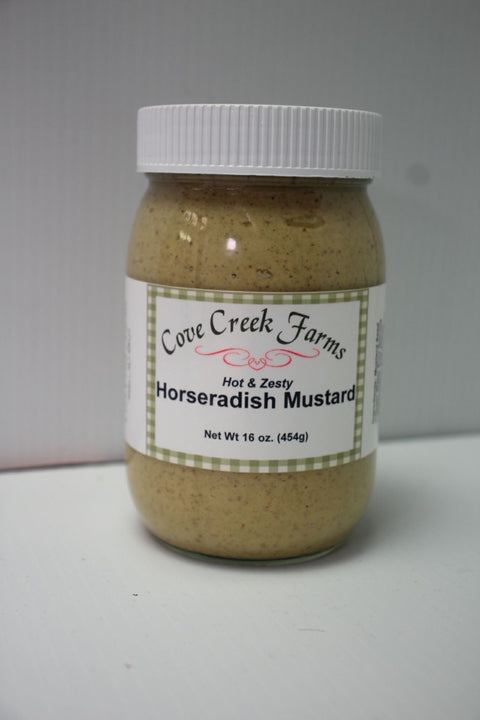 Horseradish  Mustard by Cove Creek Farms