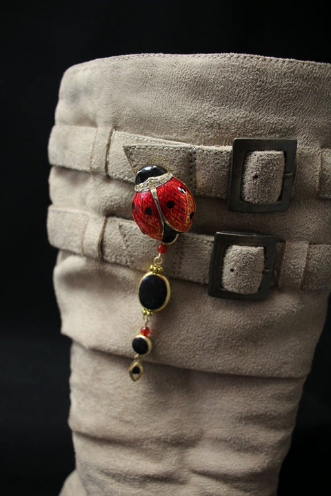 Lucky Ladybug Clip Jewelry by Boho Bling