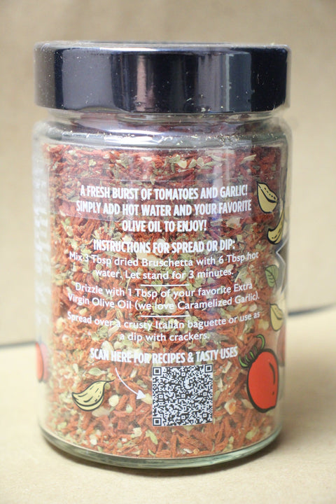 Olivelle Bruschetta Tomato and Garlic Italian Herb Blend