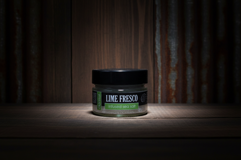 Lime Fresco Infused Sea Salt by Olivelle